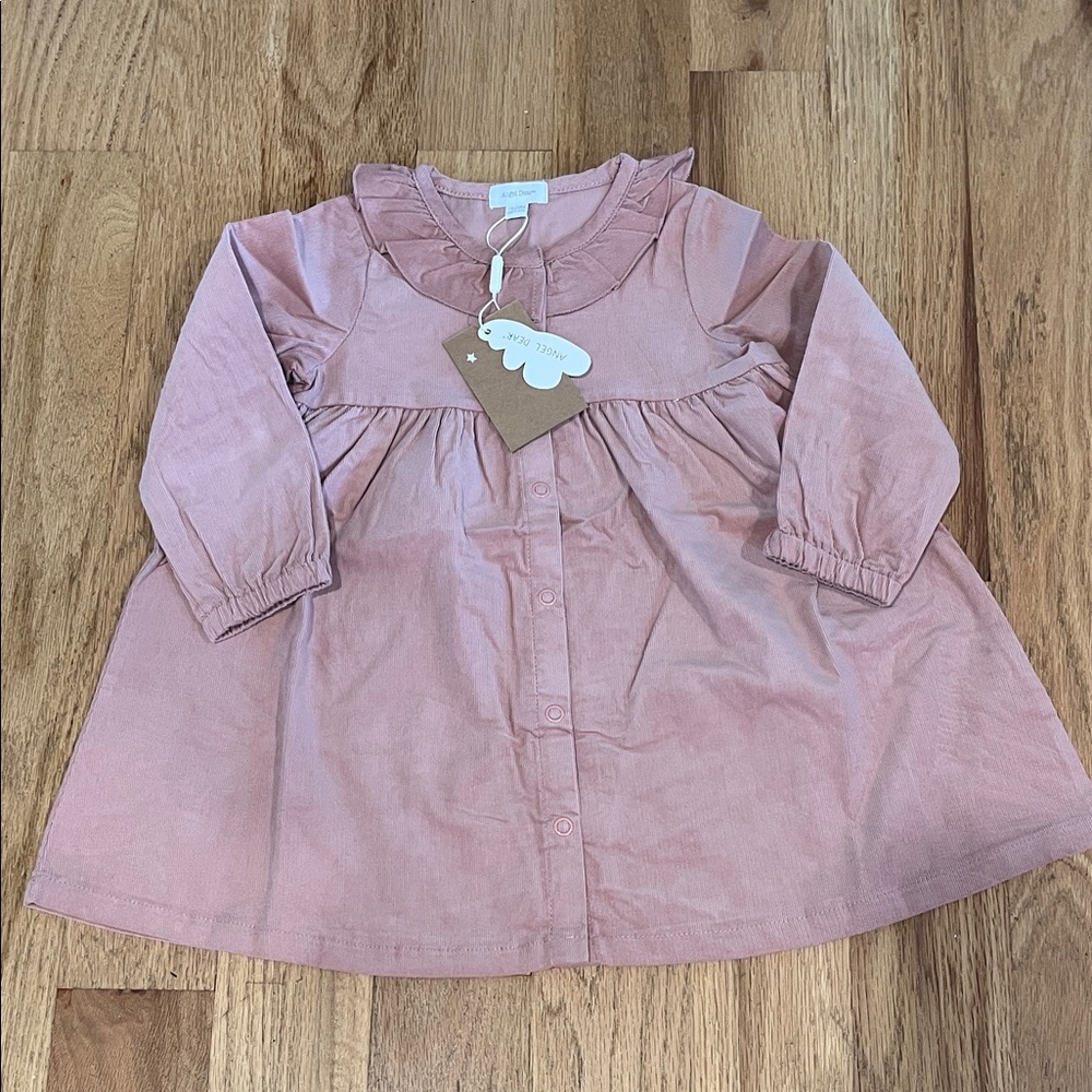 Angel Dear Blush Pink Baby Dress